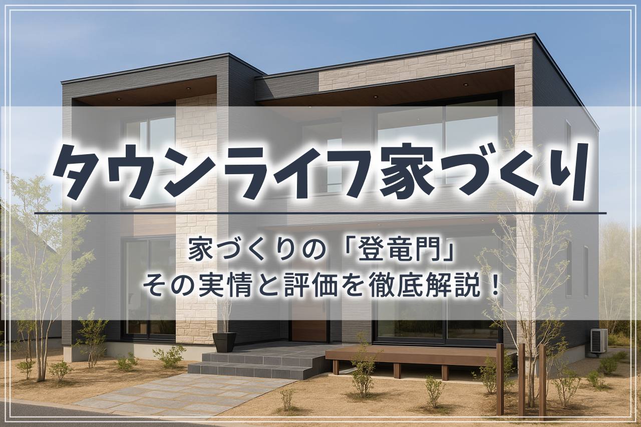 タウンライフ家づくりの評判は？確かな口コミからありのままの実情を徹底調査